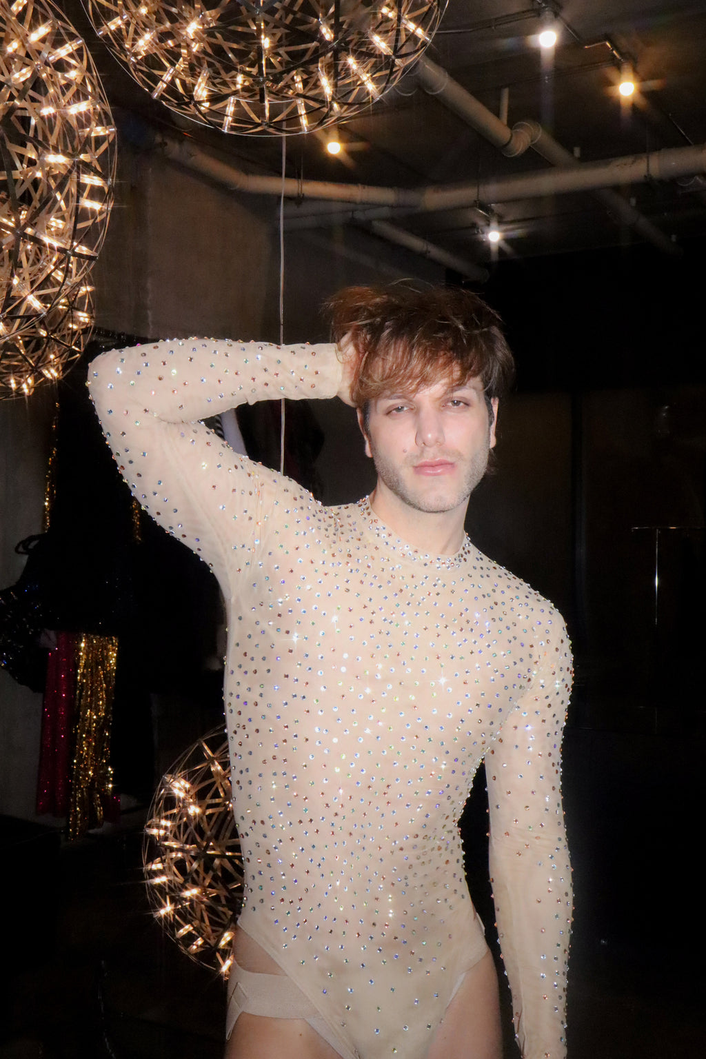 Crystal Rhinestone Bodysuit