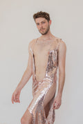 Rose Sequins Dress