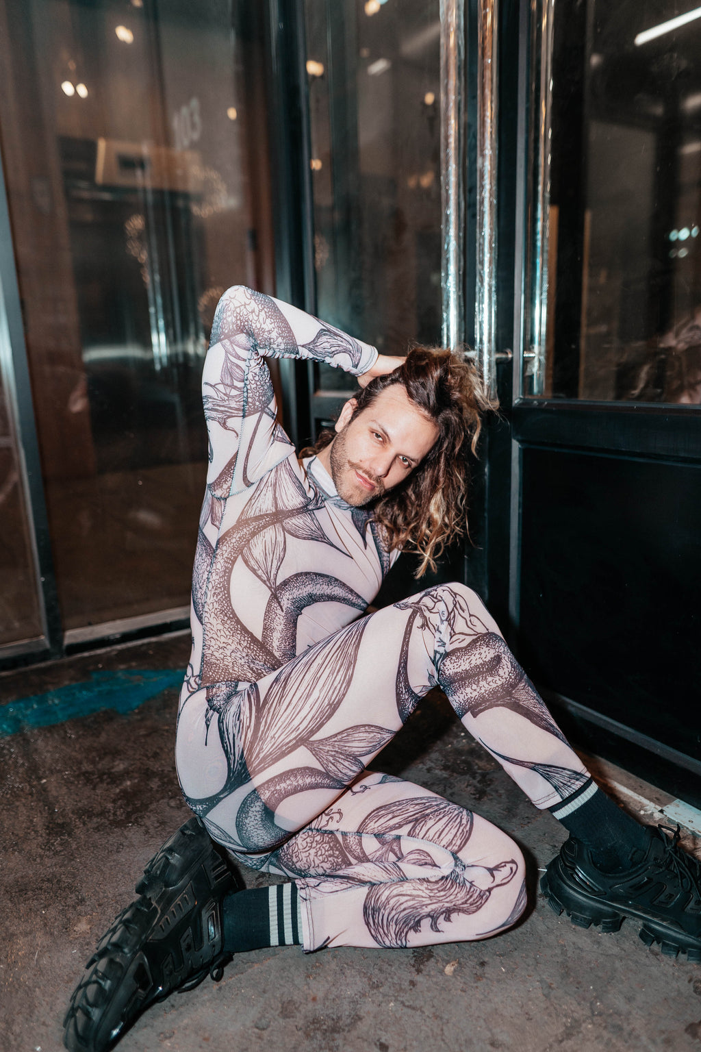 Merman Nude Catsuit